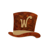 Mr Wonka's Hat Mini Brooch