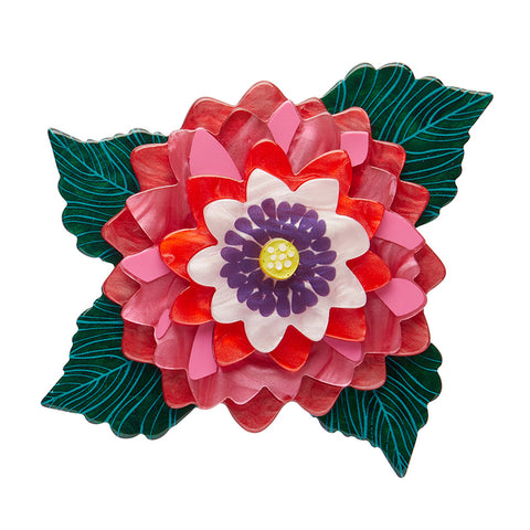 Dazzling Dahlia Brooch