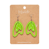 Atomic Boomerang Essential Earrings - Green