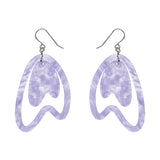 Atomic Boomerang Essential Earrings - Lilac