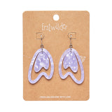 Atomic Boomerang Essential Earrings - Lilac