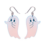 Ghost Drop Earrings - Iridescent