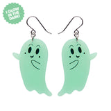 Ghost Drop Earrings - Glow in the Dark