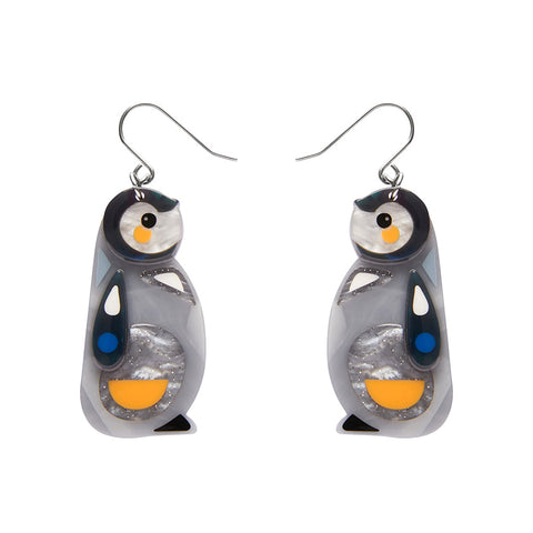 The Promising Penguin Drop Earrings