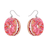 Donut Cake Drop Earrings