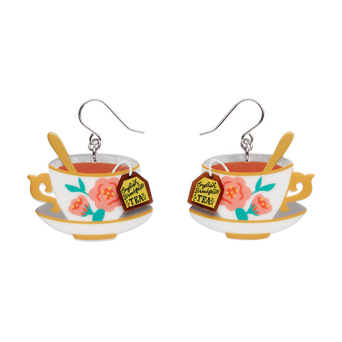 Fancy a Cuppa Drop Earrings