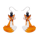 Felix the Fox Drop Earrings