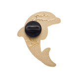 The Boastful Bottlenose Dolphin Enamel Pin