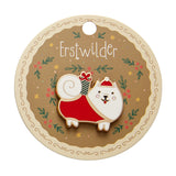 Santa Paws Enamel Pin