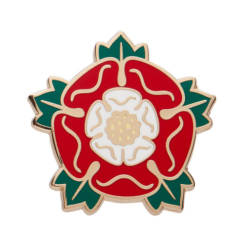 Tudor Rose Enamel Pin