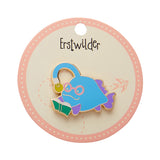 Bright-Eyed Bibliophile Enamel Pin - New