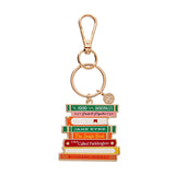 Literary Gems Enamel Key Ring