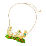 A Brood Of Ducklings Necklace