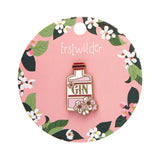 Pink Gin Party Enamel Pin