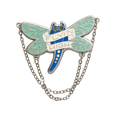 Flyin' High Enamel Pin