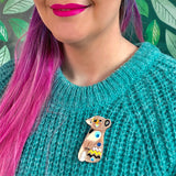 The Masterful Meerkat Brooch